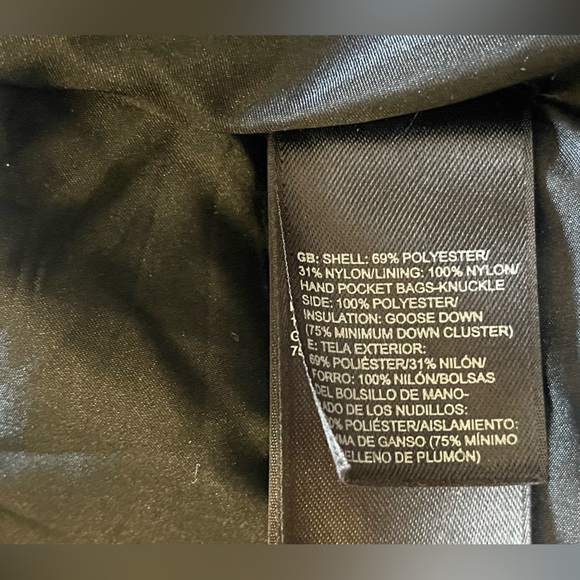 North Face Goose Down Parka Jacket full length - Picture 9 of 9